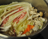 （圧力鍋で）白菜と豚肉の重ね煮～中華風～作り方2写真