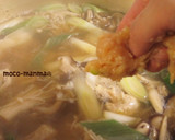 きのこと鶏団子のしょうがスープ作り方5写真