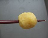 スイートポテトのポッキーだんご♡作り方3写真