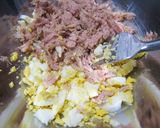 ホクホク♪長芋のツナマヨカレーチーズ焼き作り方2写真