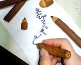えんぴつクッキー(消しゴム付)作り方6写真
