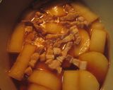 ♪スープも飲み干す大根と豚肉の煮物♪作り方4写真