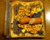 朝のトースト。作り方3写真