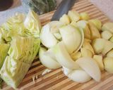 ふわふわ鶏だんごのコーンクリームシチュー作り方2写真