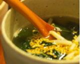 お湯を注ぐだけ♪ダシダわかめスープ作り方8写真