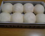 お菓子の空き缶でパンを焼く★生地はHBで作り方9写真