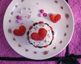 バレンタイン♡ハートの苺のプチケーキ作り方4写真