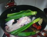 韓国のチキンスープ　タッコムタン作り方1写真