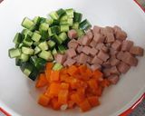 子どもに人気★ゴロゴロ・ポテトサラダ作り方1写真