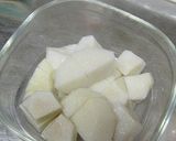 レンジで簡単！二人分里芋の煮物！作り方1写真