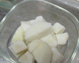 レンジで簡単！二人分里芋の煮物！作り方1写真