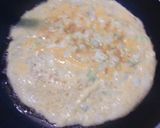 きざみ生姜とキャベツの卵焼き作り方3写真