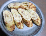 きざみ生姜とキャベツの卵焼き作り方4写真
