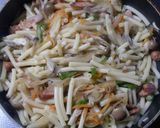 我が家流♪和風パスタ（塩味）作り方5写真
