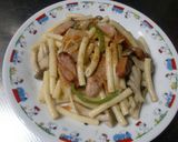 我が家流♪和風パスタ（塩味）作り方7写真