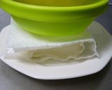 豆腐と鶏ひき肉のリング蒸し作り方1写真