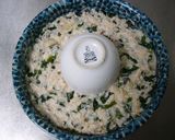 豆腐と鶏ひき肉のリング蒸し作り方3写真