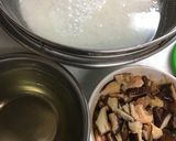 鶏肉＆干し椎茸だけ！おこわ@圧力鍋作り方5写真