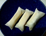 お手軽簡単♪ぎょうざの皮でチーズ巻き♪作り方3写真