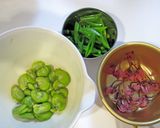 桜花と空豆のご飯作り方4写真
