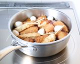 染みうま【大根とおでん種の煮物】作り方5写真