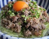 コクっと美味しい! 豚味噌生姜丼作り方6写真