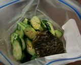 ブロッコリーときゅうりの荒目昆布サラダ作り方3写真