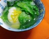 レタス沢山の雑煮☆作り方5写真