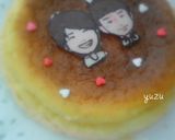 ゆず　☆　キャラケーキ（チーズケーキ）作り方3写真