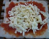 モチキムチピザ作り方14写真