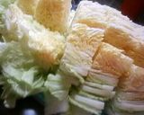 ニンニク、ショウガと白菜の鍋(超美味)作り方1写真