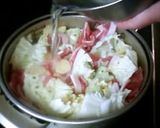 ニンニク、ショウガと白菜の鍋(超美味)作り方4写真