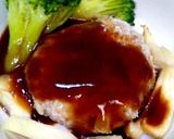 超簡単！冷凍で煮込みハンバーグお弁当用作り方3写真