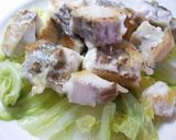 ★白身魚のホワイトソースがけ★作り方5写真