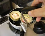 玉子１個で２人分、蒸し器いらずの茶碗蒸し作り方4写真