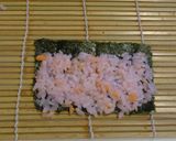 ひなまつりに☆お花の飾り寿司♪作り方2写真