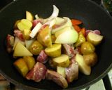 ■豚肉とじゃが芋のこくうま味噌煮■作り方2写真