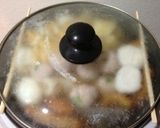 電気鍋でつみれおでん作り方7写真