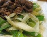 たっぷり長ネギのおろしポン酢焼肉作り方4写真