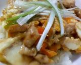 ☆パパッと簡単ちょこっと親子丼☆作り方7写真