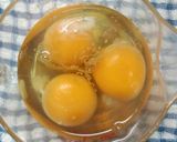 豚キムチ入りだし巻き卵 作り方1写真