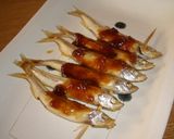 ワカサギの田楽味噌焼き作り方3写真
