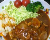 煮込みハンバーグ作り方8写真