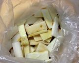 大根の皮でエコでチョット素敵な一品に♡作り方2写真