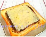 ✿黒豆ジャムとチーズのトースト✿作り方3写真