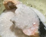 お姑さん直伝♡体ポカポカ鮭の酒粕煮〜♫作り方3写真