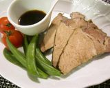 紅茶で煮たら漬けるだけ☆ごちそう煮豚作り方7写真