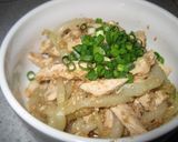 白菜の芯とササミのごま酢和え作り方3写真