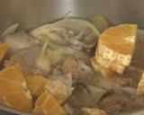 きのこと鶏肉のオレンジ白ワイン煮作り方6写真