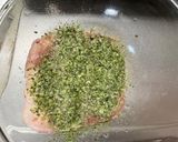 豚こまのり塩揚げ焼き作り方1写真